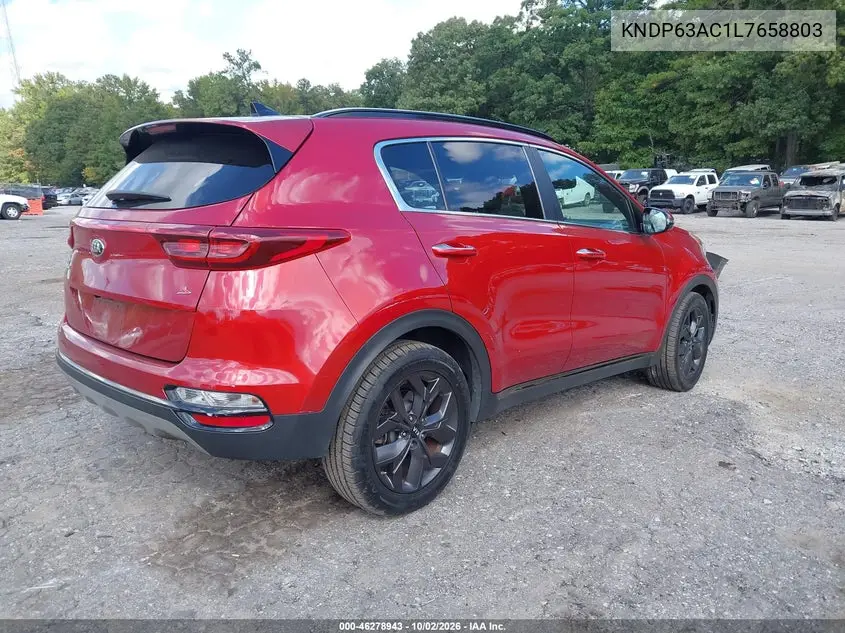 2020 KIA SPORTAGE VIN KNDP63AC1L7658803 — фото 4
