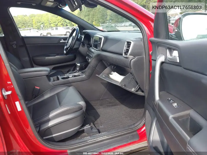 2020 KIA SPORTAGE VIN KNDP63AC1L7658803 — фото 5