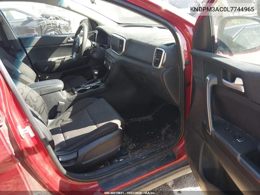 2020 KIA SPORTAGE VIN KNDPM3AC0L7744965 — фото 5