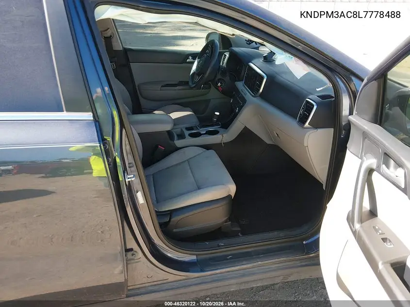 2020 KIA SPORTAGE VIN KNDPM3AC8L7778488 — фото 5