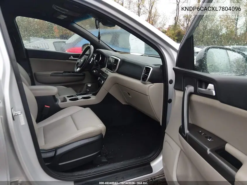 2020 KIA SPORTAGE VIN KNDP6CACXL7804096 — фото 5