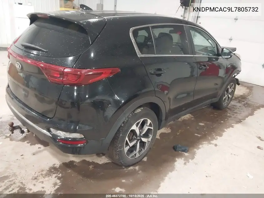 2020 KIA SPORTAGE VIN KNDPMCAC9L7805732 — фото 4