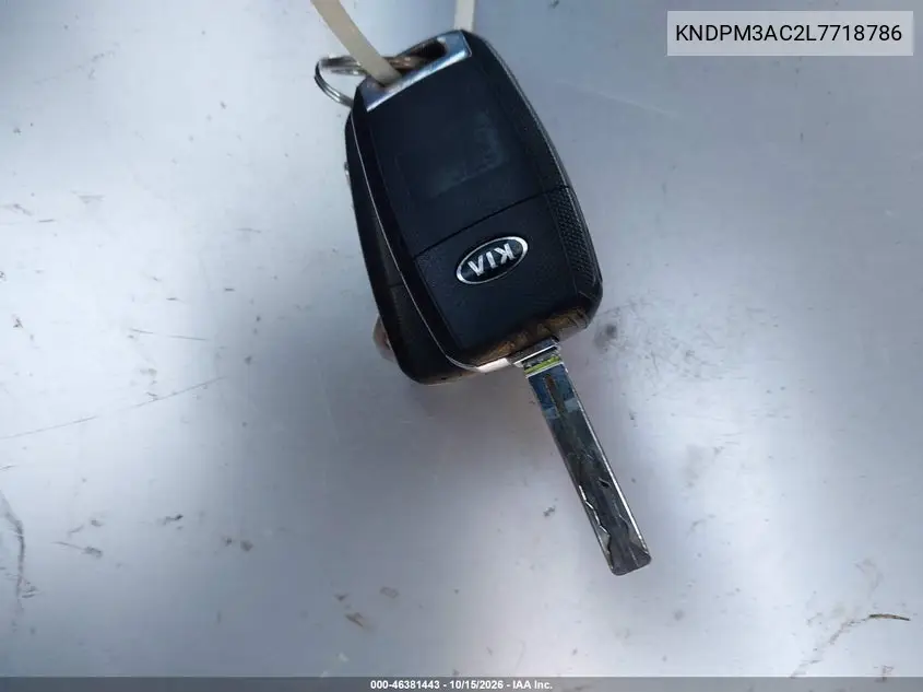 2020 KIA SPORTAGE VIN KNDPM3AC2L7718786 — фото 11