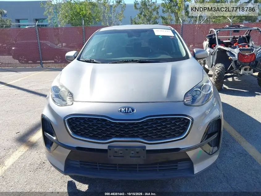 2020 KIA SPORTAGE VIN KNDPM3AC2L7718786 — фото 12