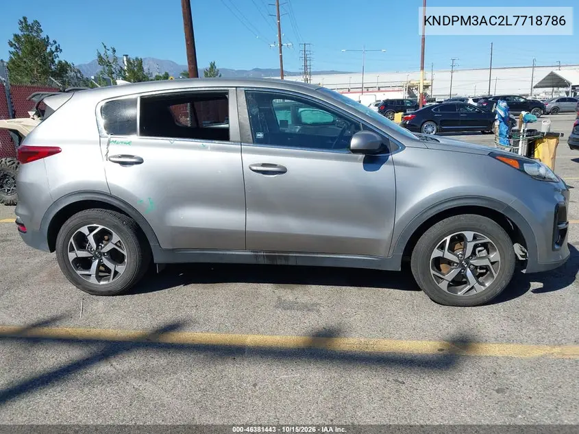 2020 KIA SPORTAGE VIN KNDPM3AC2L7718786 — фото 13