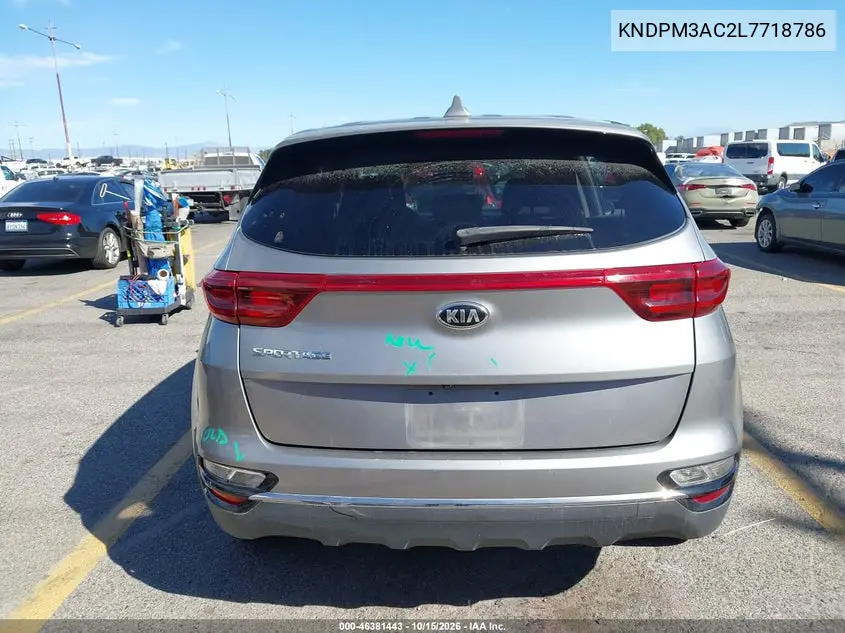 2020 KIA SPORTAGE VIN KNDPM3AC2L7718786 — фото 16