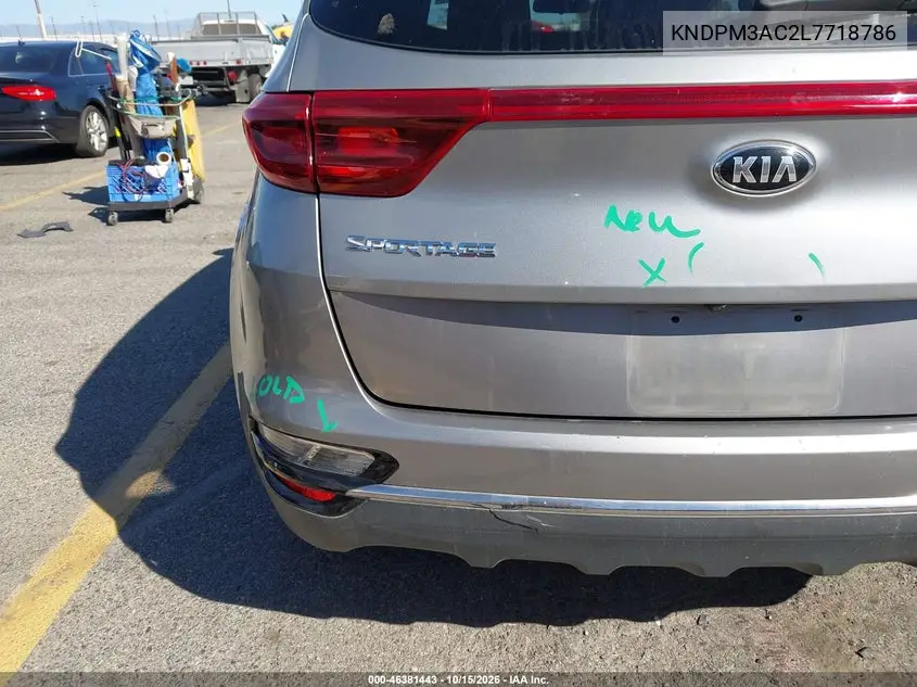 2020 KIA SPORTAGE VIN KNDPM3AC2L7718786 — фото 18