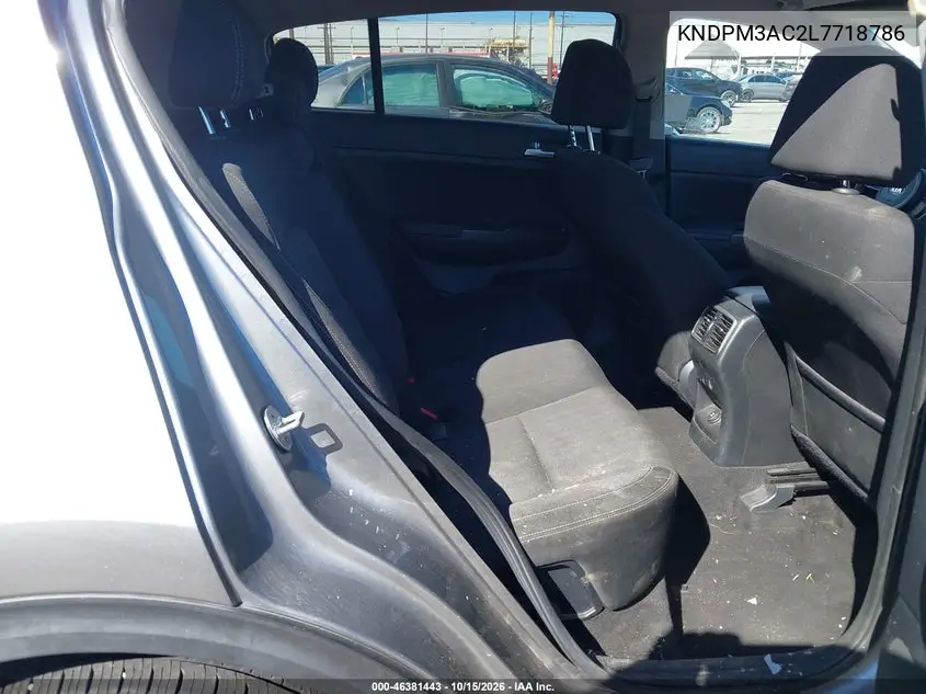 2020 KIA SPORTAGE VIN KNDPM3AC2L7718786 — фото 8