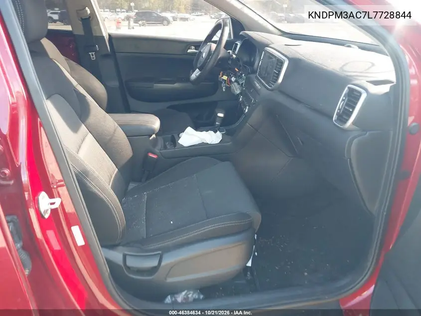 2020 KIA SPORTAGE VIN KNDPM3AC7L7728844 — фото 5