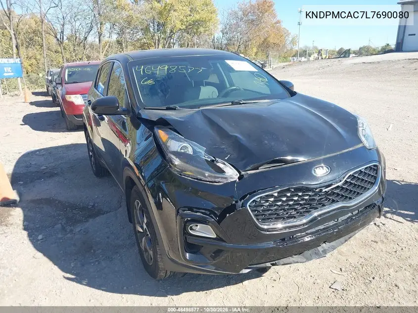 KIA SPORTAGE 2020, VIN KNDPMCAC7L7690080