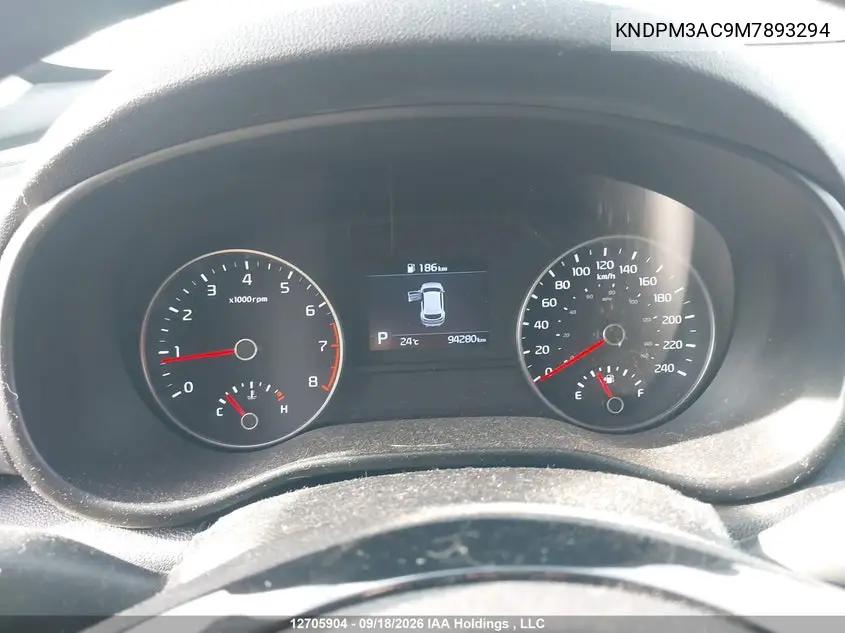 2021 KIA SPORTAGE VIN KNDPM3AC9M7893294 — фото 7