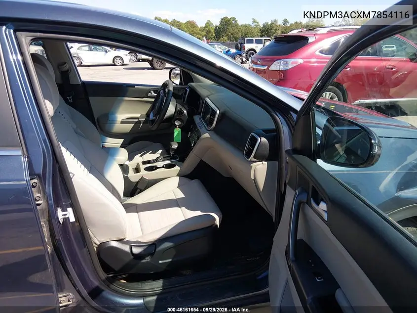 2021 KIA SPORTAGE VIN KNDPM3ACXM7854116 — фото 5