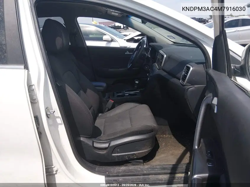2021 KIA SPORTAGE VIN KNDPM3AC4M7916030 — фото 5