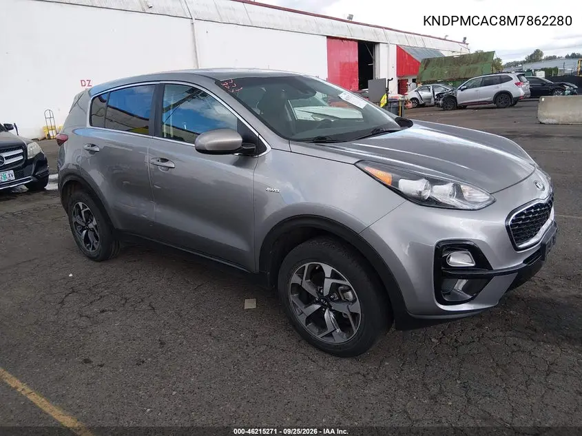KIA SPORTAGE 2021, VIN KNDPMCAC8M7862280