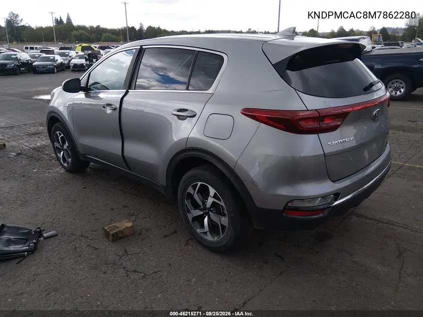 2021 KIA SPORTAGE VIN KNDPMCAC8M7862280 — фото 3