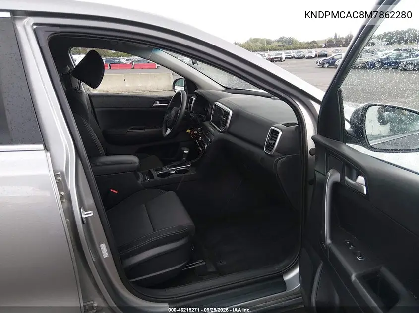 2021 KIA SPORTAGE VIN KNDPMCAC8M7862280 — фото 5
