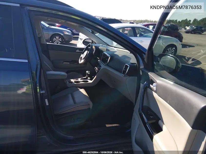 2021 KIA SPORTAGE VIN KNDPN3AC6M7876353 — фото 5