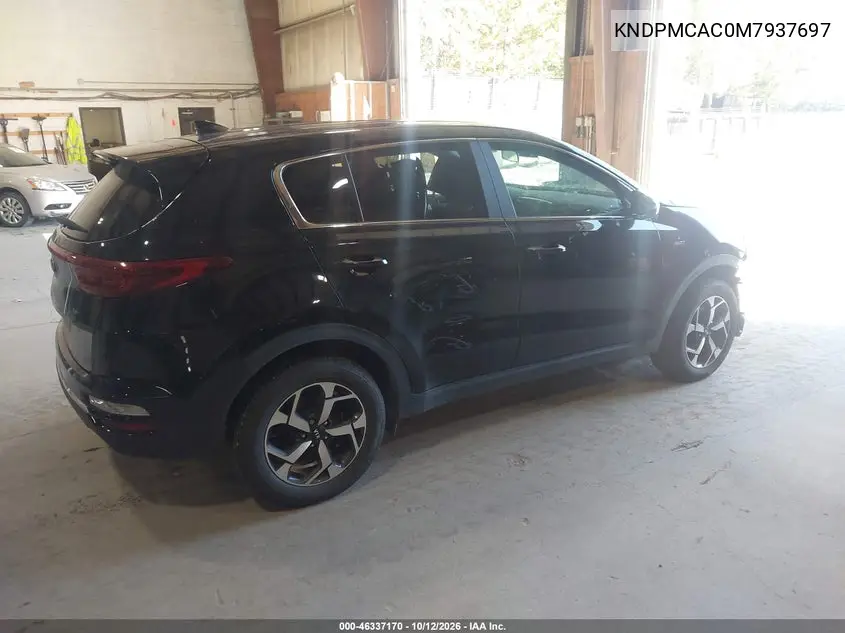 2021 KIA SPORTAGE VIN KNDPMCAC0M7937697 — фото 4