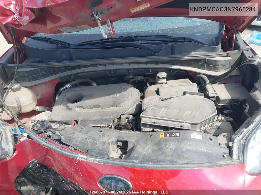 2022 KIA SPORTAGE VIN KNDPMCAC3N7965284 — фото 10