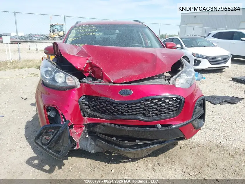 2022 KIA SPORTAGE VIN KNDPMCAC3N7965284 — фото 6