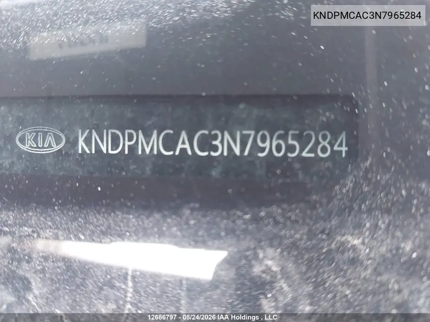 2022 KIA SPORTAGE VIN KNDPMCAC3N7965284 — фото 9