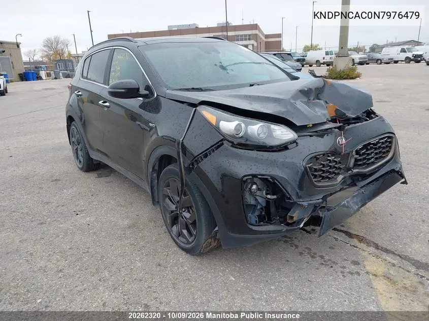 KIA SPORTAGE 2022, VIN KNDPNCAC0N7976479