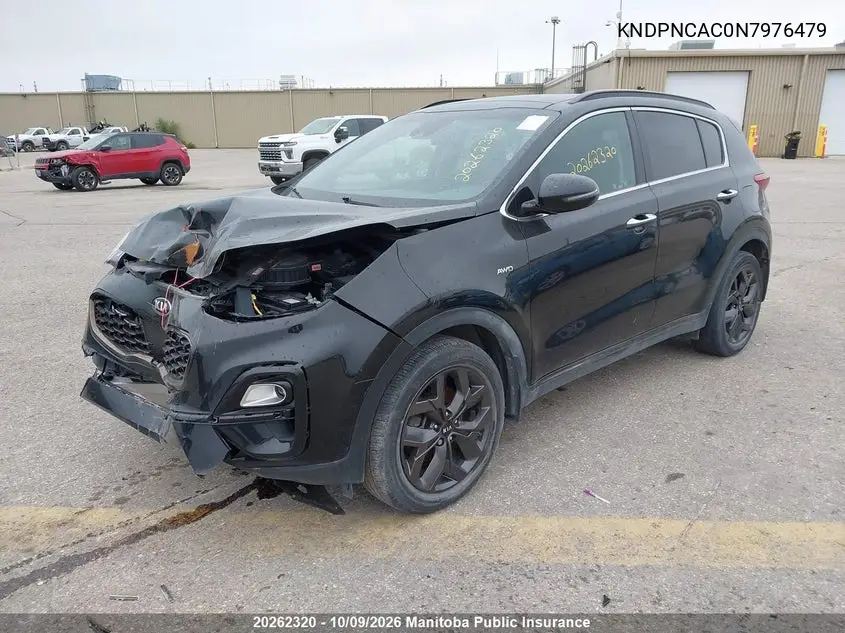 2022 KIA SPORTAGE VIN KNDPNCAC0N7976479 — фото 2