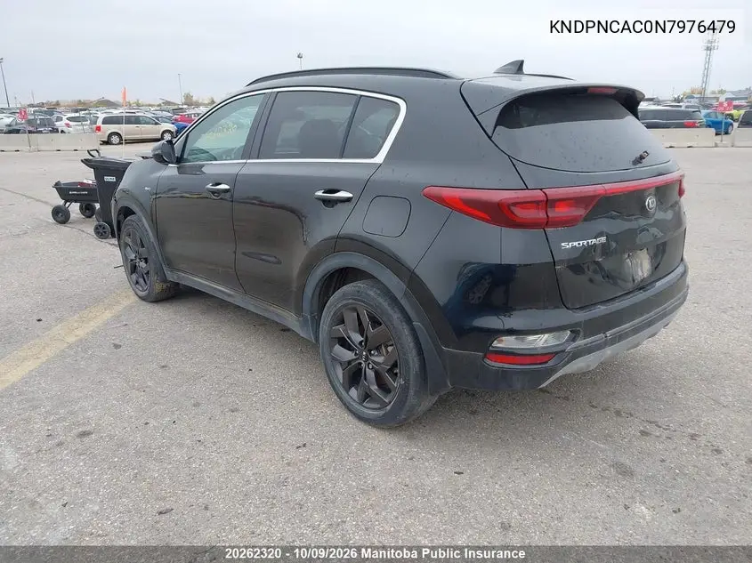 2022 KIA SPORTAGE VIN KNDPNCAC0N7976479 — фото 3