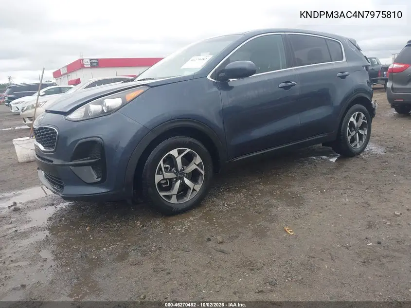2022 KIA SPORTAGE VIN KNDPM3AC4N7975810 — фото 2