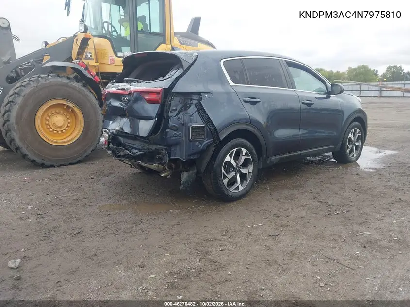 2022 KIA SPORTAGE VIN KNDPM3AC4N7975810 — фото 4