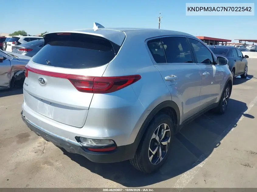 2022 KIA SPORTAGE VIN KNDPM3AC7N7022542 — фото 4