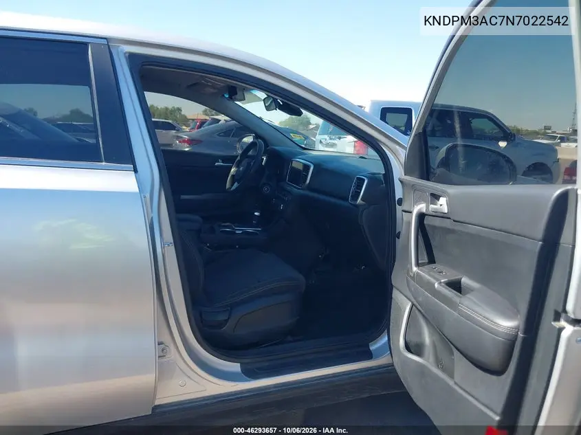 2022 KIA SPORTAGE VIN KNDPM3AC7N7022542 — фото 5