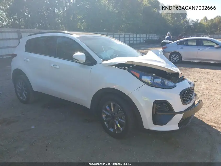 KIA SPORTAGE 2022, VIN KNDP63ACXN7002666