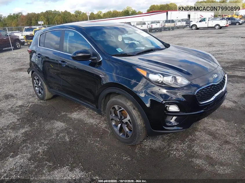 KIA SPORTAGE 2022, VIN KNDPMCAC0N7990899