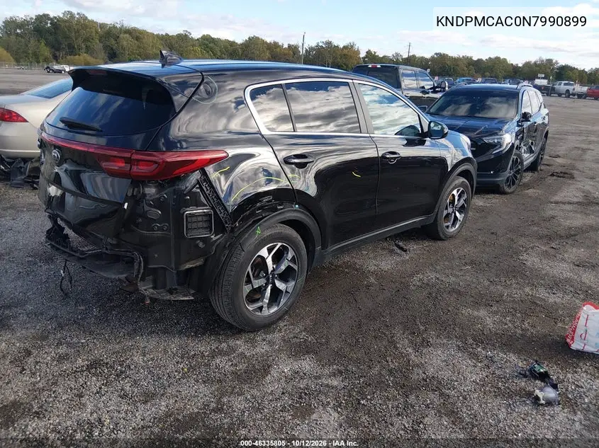2022 KIA SPORTAGE VIN KNDPMCAC0N7990899 — фото 4