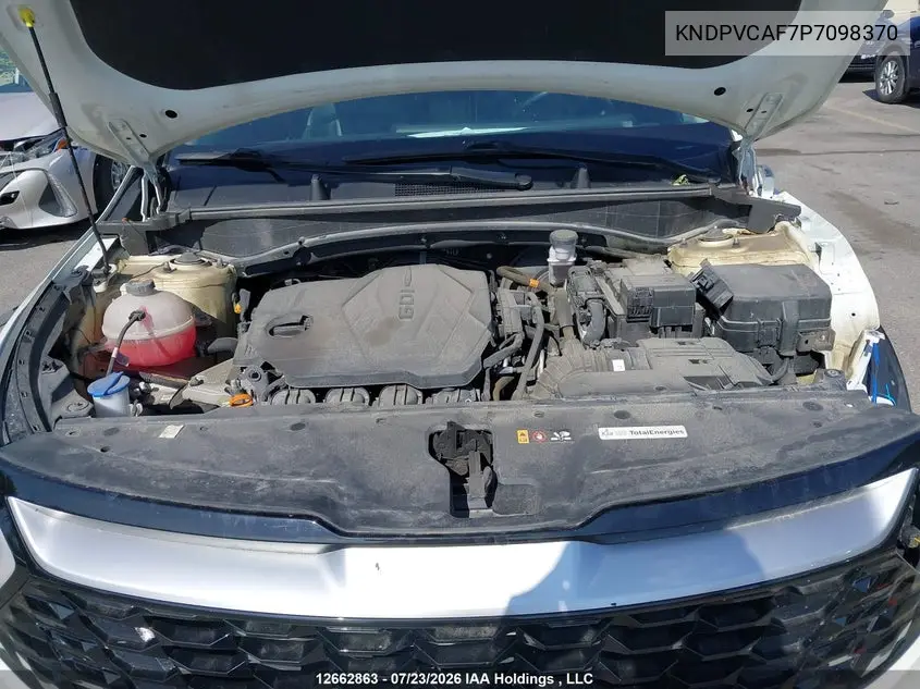 2023 KIA SPORTAGE VIN KNDPVCAF7P7098370 — фото 10