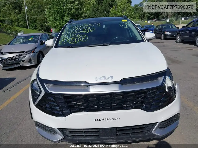 2023 KIA SPORTAGE VIN KNDPVCAF7P7098370 — фото 13