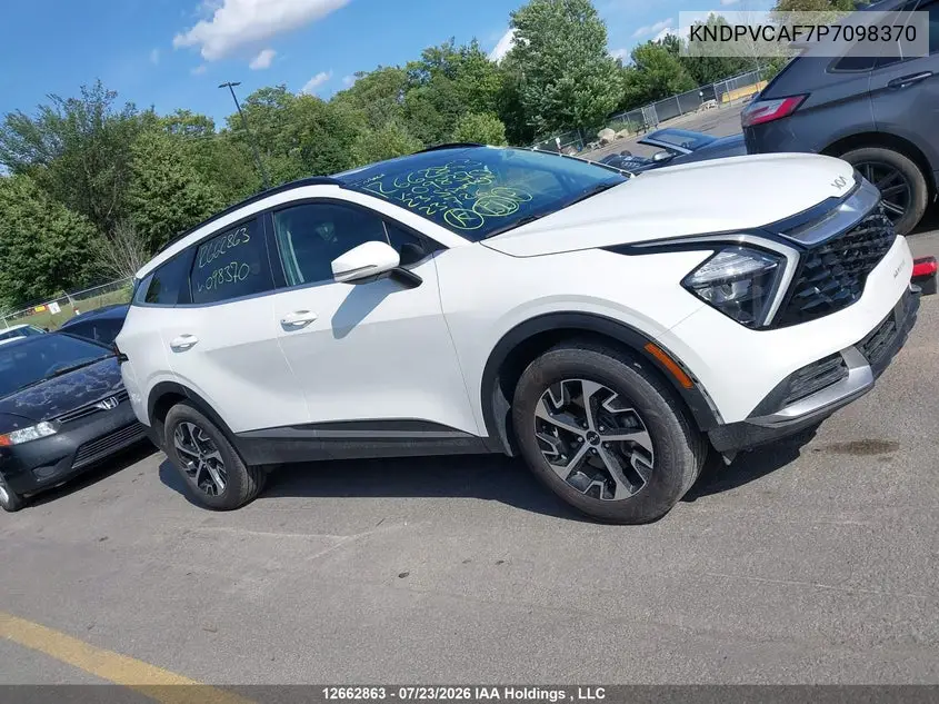 2023 KIA SPORTAGE VIN KNDPVCAF7P7098370 — фото 14