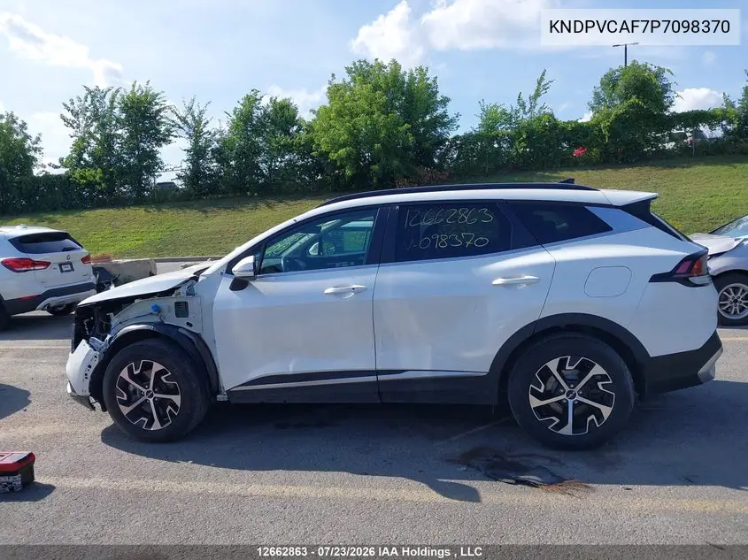 2023 KIA SPORTAGE VIN KNDPVCAF7P7098370 — фото 15