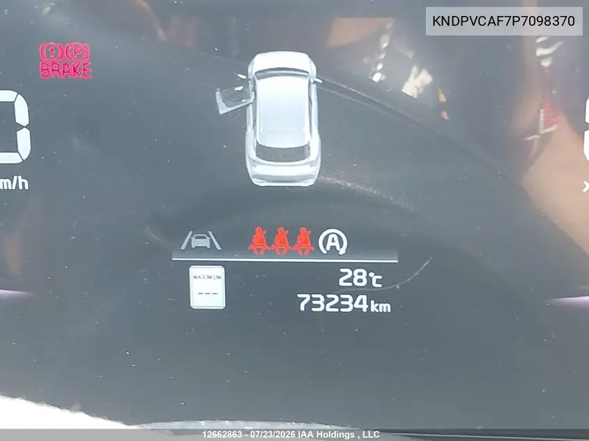 2023 KIA SPORTAGE VIN KNDPVCAF7P7098370 — фото 16