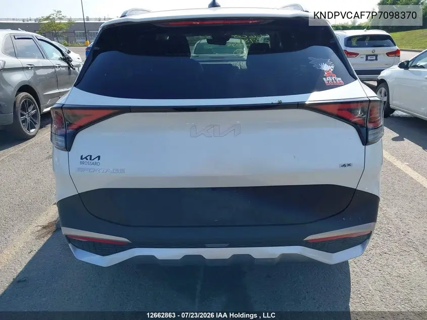 2023 KIA SPORTAGE VIN KNDPVCAF7P7098370 — фото 17