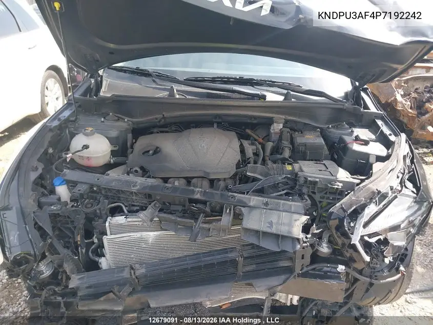2023 KIA SPORTAGE VIN KNDPU3AF4P7192242 — фото 10