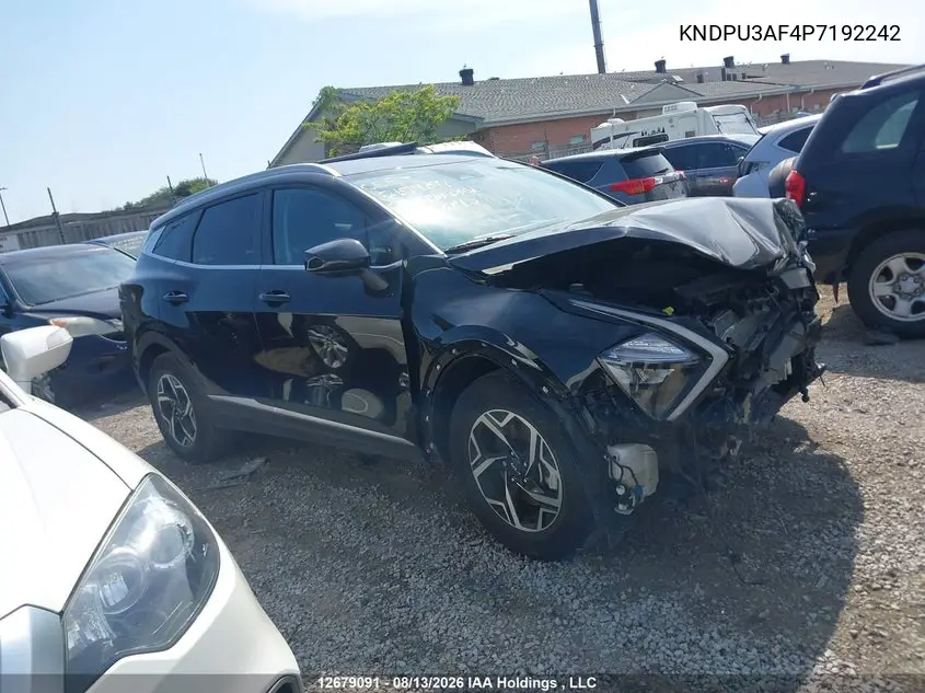 2023 KIA SPORTAGE VIN KNDPU3AF4P7192242 — фото 14