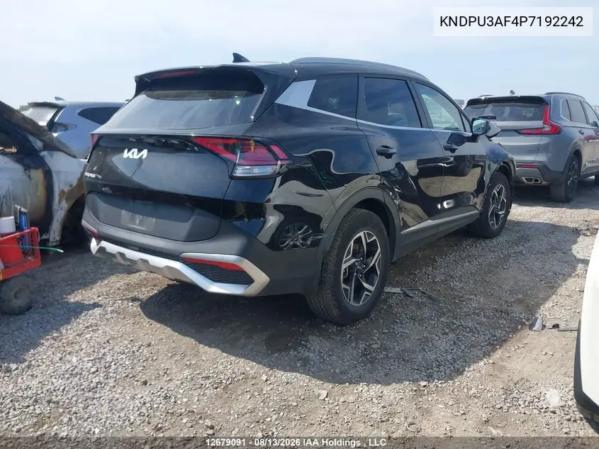2023 KIA SPORTAGE VIN KNDPU3AF4P7192242 — фото 4