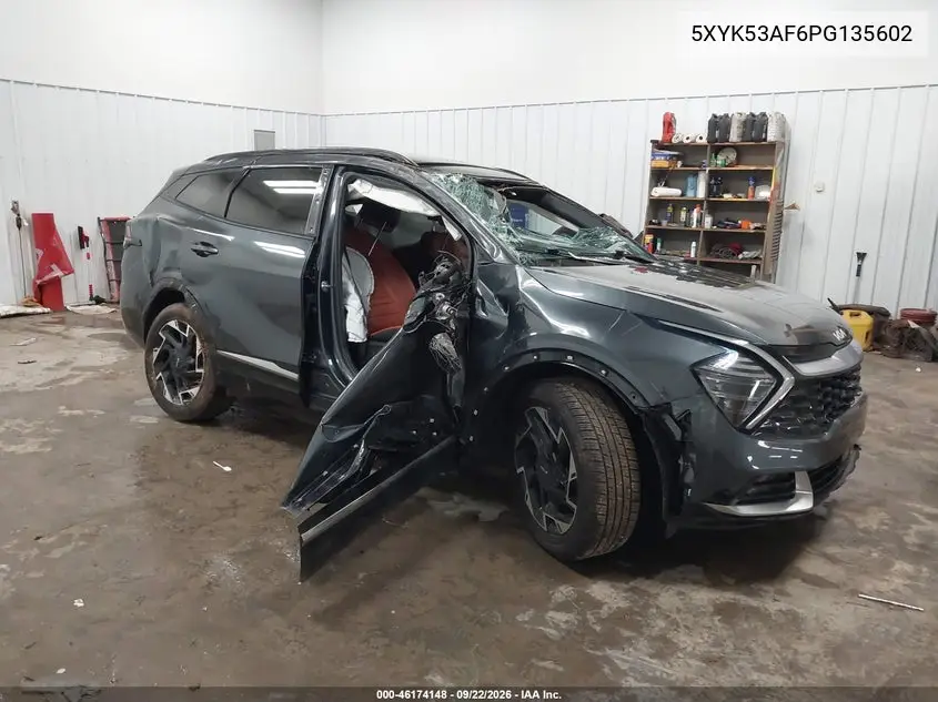KIA SPORTAGE 2023, VIN 5XYK53AF6PG135602