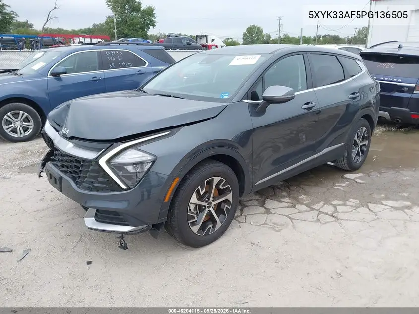 2023 KIA SPORTAGE VIN 5XYK33AF5PG136505 — фото 2