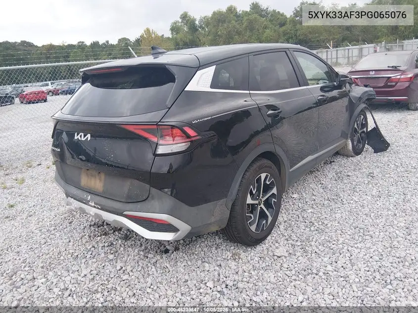 2023 KIA SPORTAGE VIN 5XYK33AF3PG065076 — фото 4