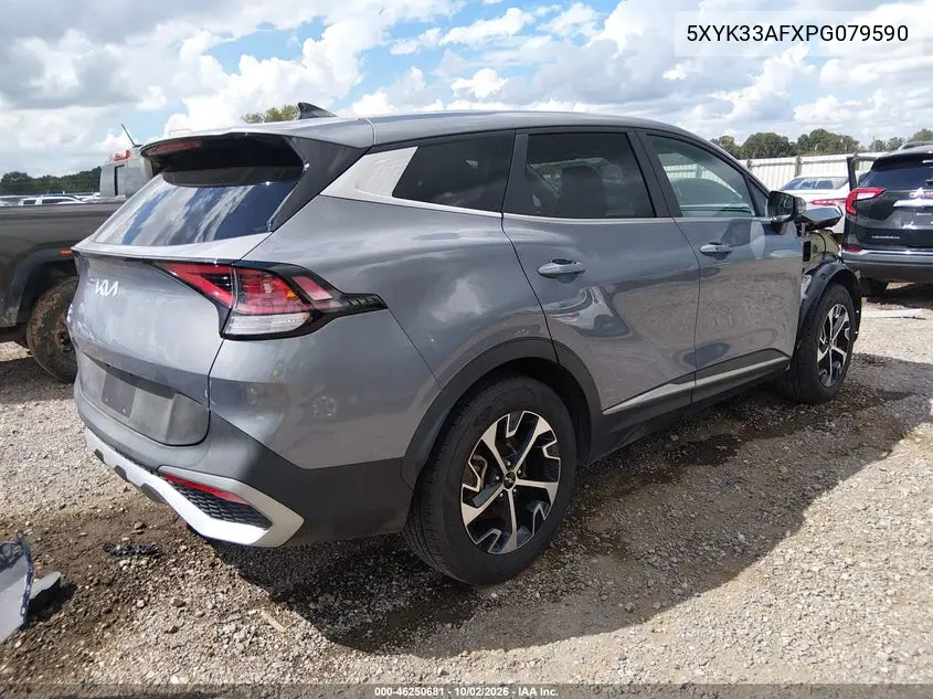 2023 KIA SPORTAGE VIN 5XYK33AFXPG079590 — фото 4