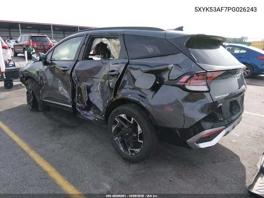 2023 KIA SPORTAGE VIN 5XYK53AF7PG026243 — фото 3