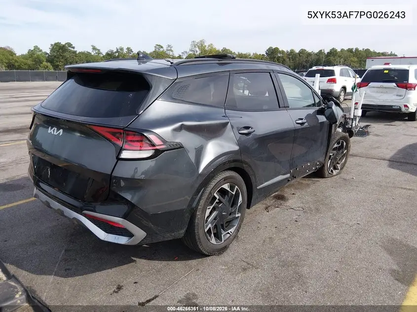 2023 KIA SPORTAGE VIN 5XYK53AF7PG026243 — фото 4